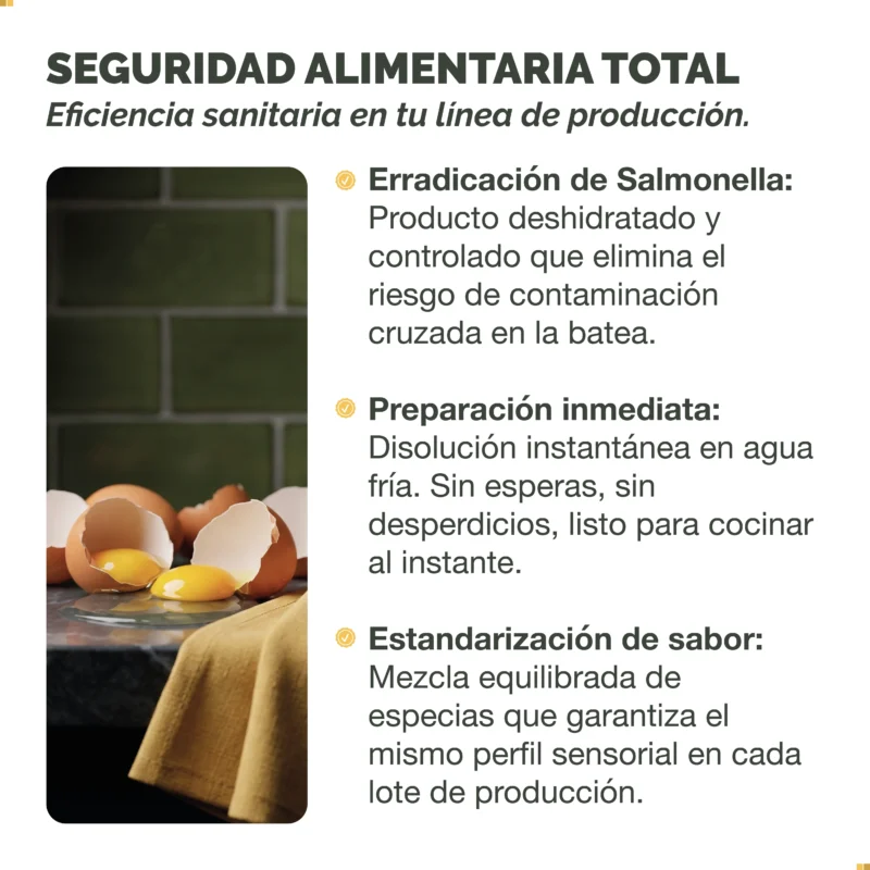 Olibat 25 kilos Oliden Food Solutions Caracteristicas