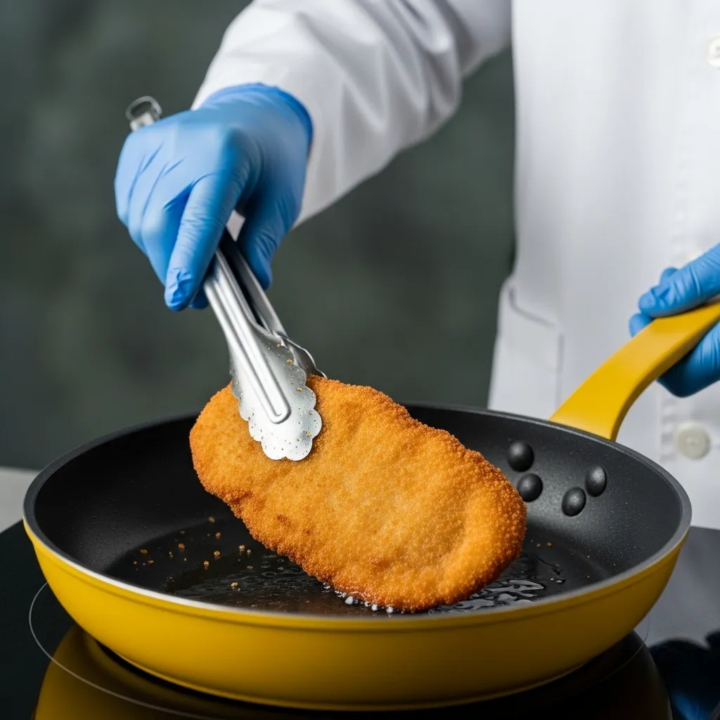 Servido de Olibat Plus desde mezcladora industrial. Calidad de procesos. Nuestro batter