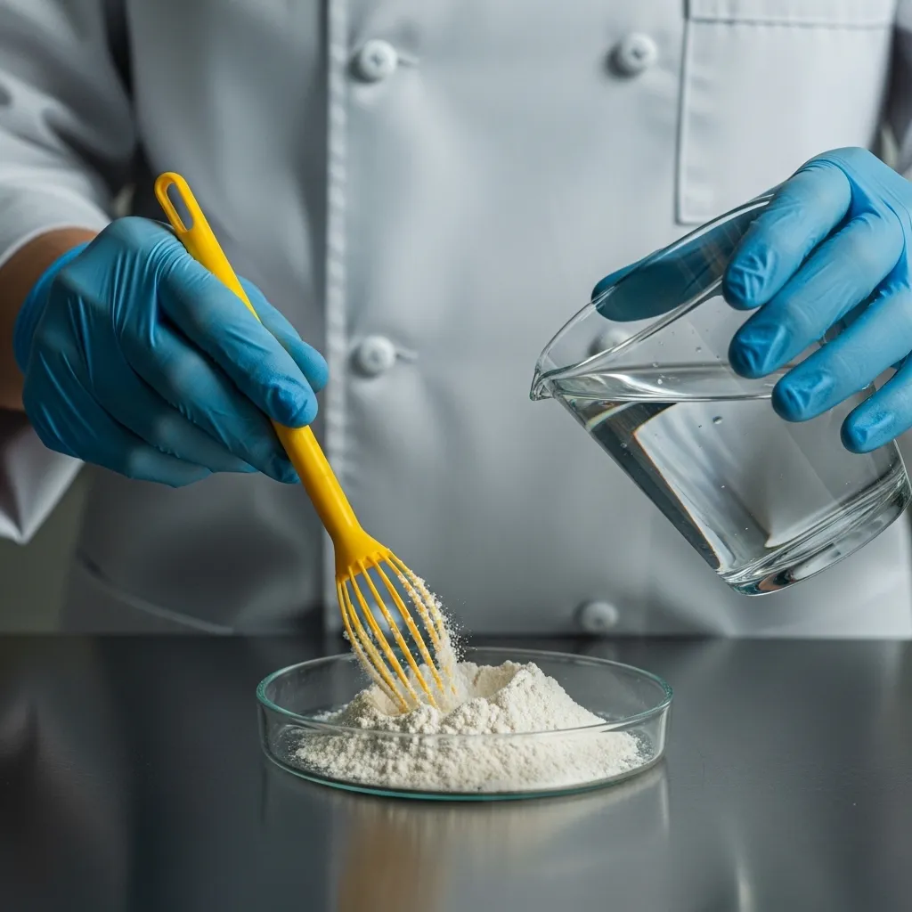 Evaluación de pan rallado industrial en milanesas