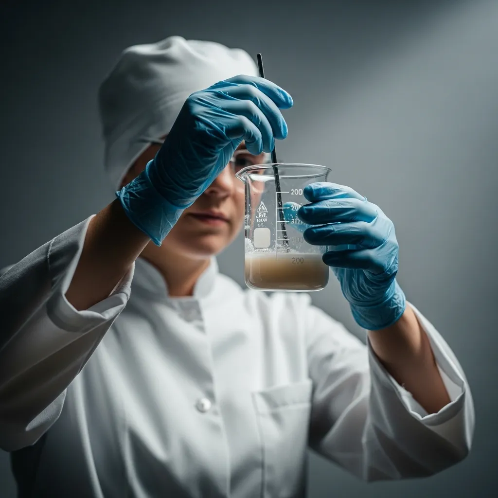 Evaluación de pan rallado industrial en milanesas