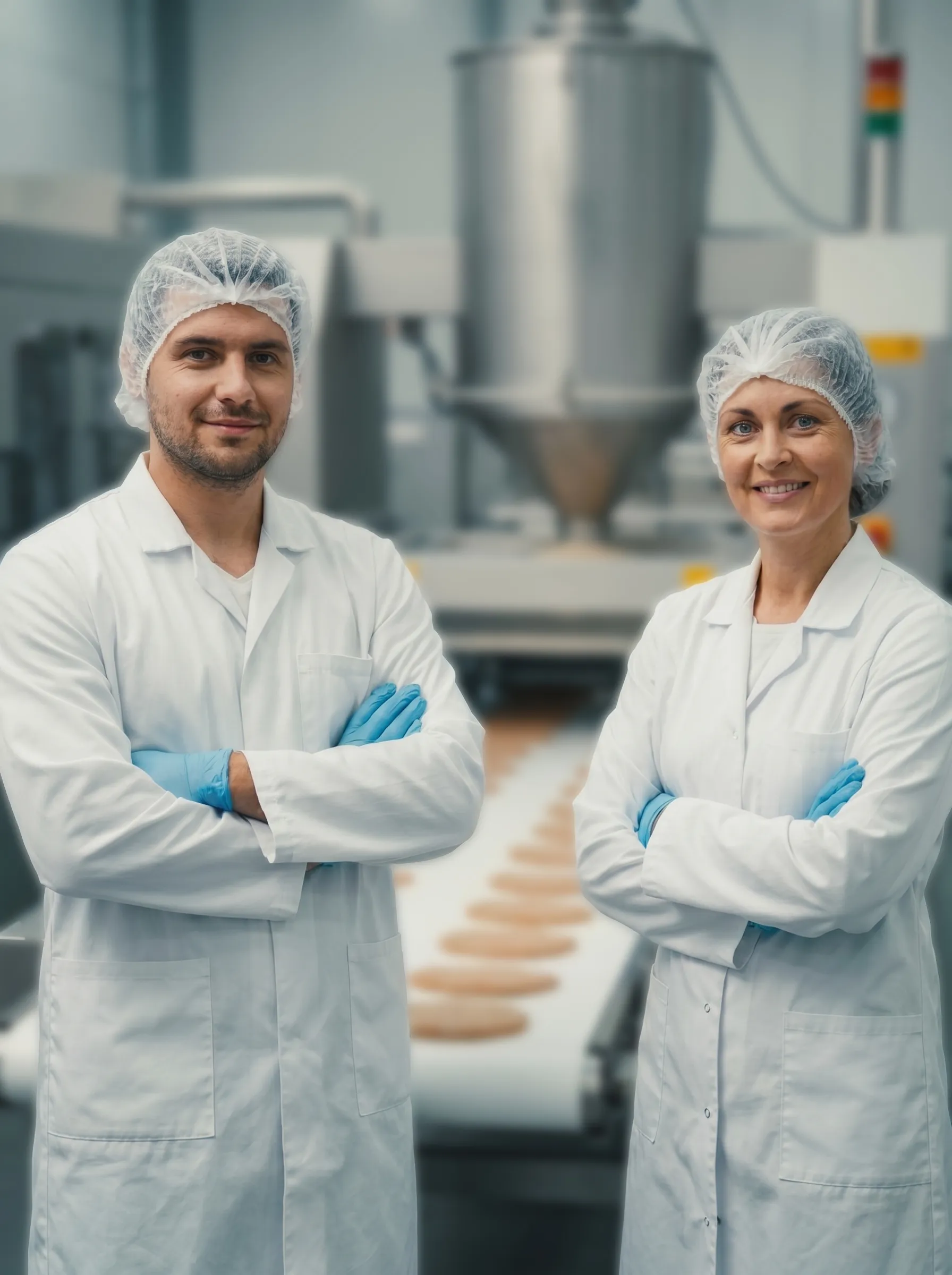 Servido de Olibat Plus desde mezcladora industrial. Calidad de procesos. Nuestro batter