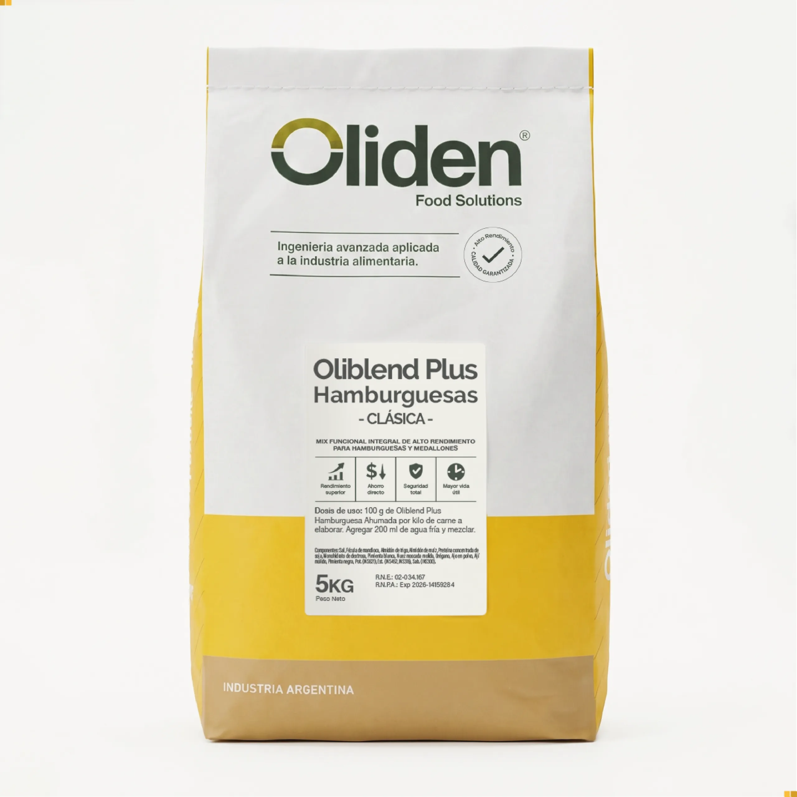 Olibat 5 kilos Oliden Food Solutions